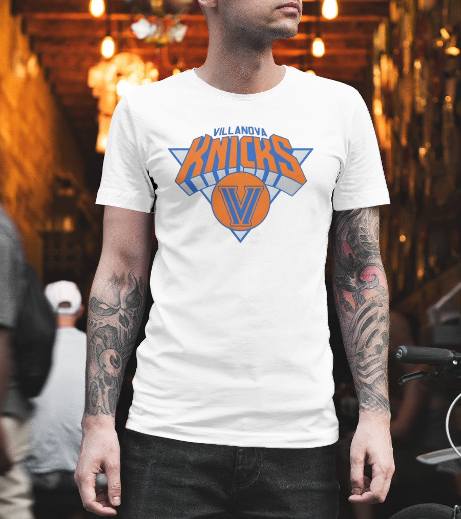 Villanova Knicks New York Basketball NBA 2026 Iconic Fan T-Shirt