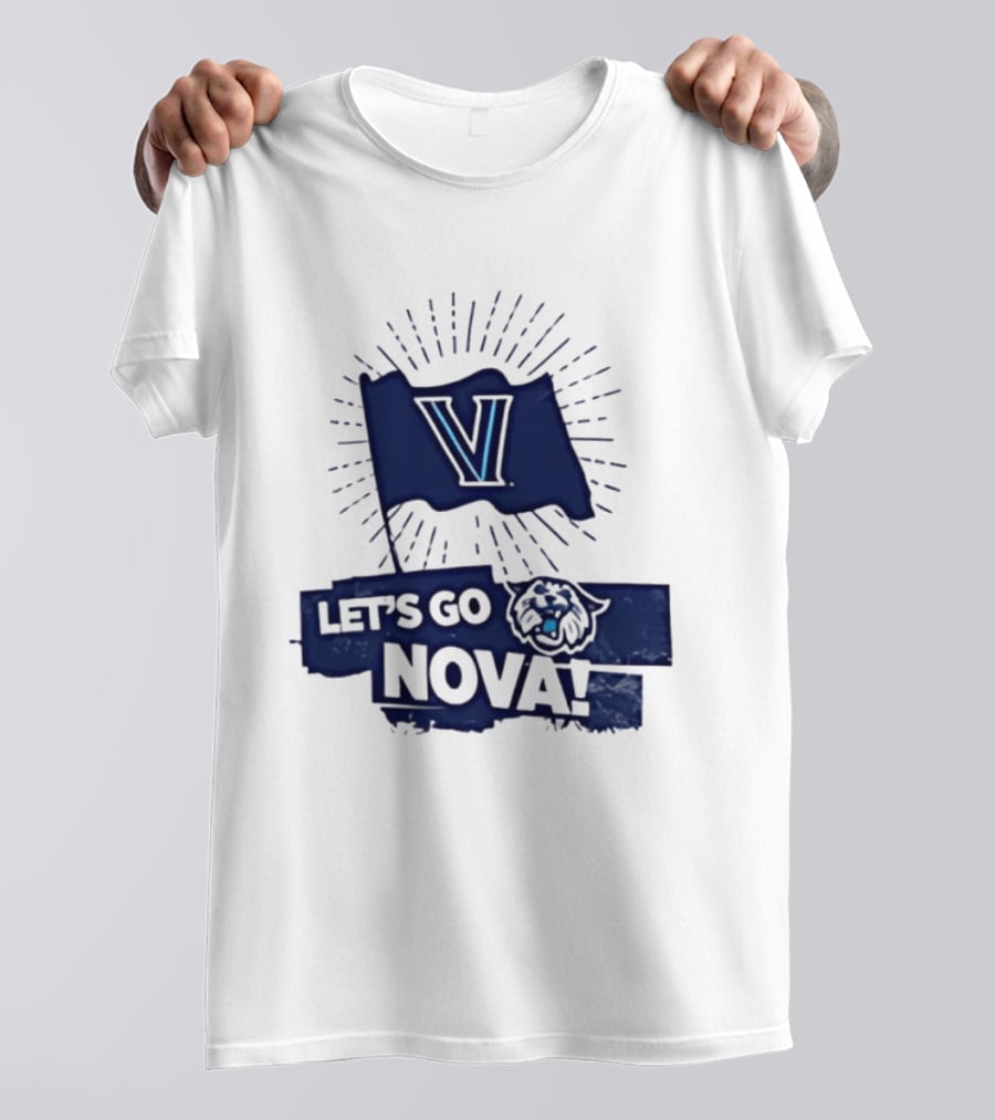 Villanova Wildcats Let’s Go Nova T-Shirt