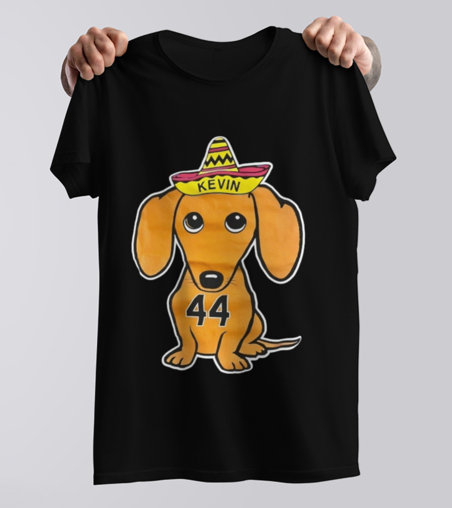 Cinco De Mayo Wiener Dog Kevin Sombrero 44 T-Shirt