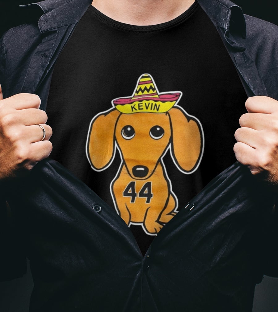 Cinco De Mayo Wiener Dog Kevin Sombrero 44 T-Shirt