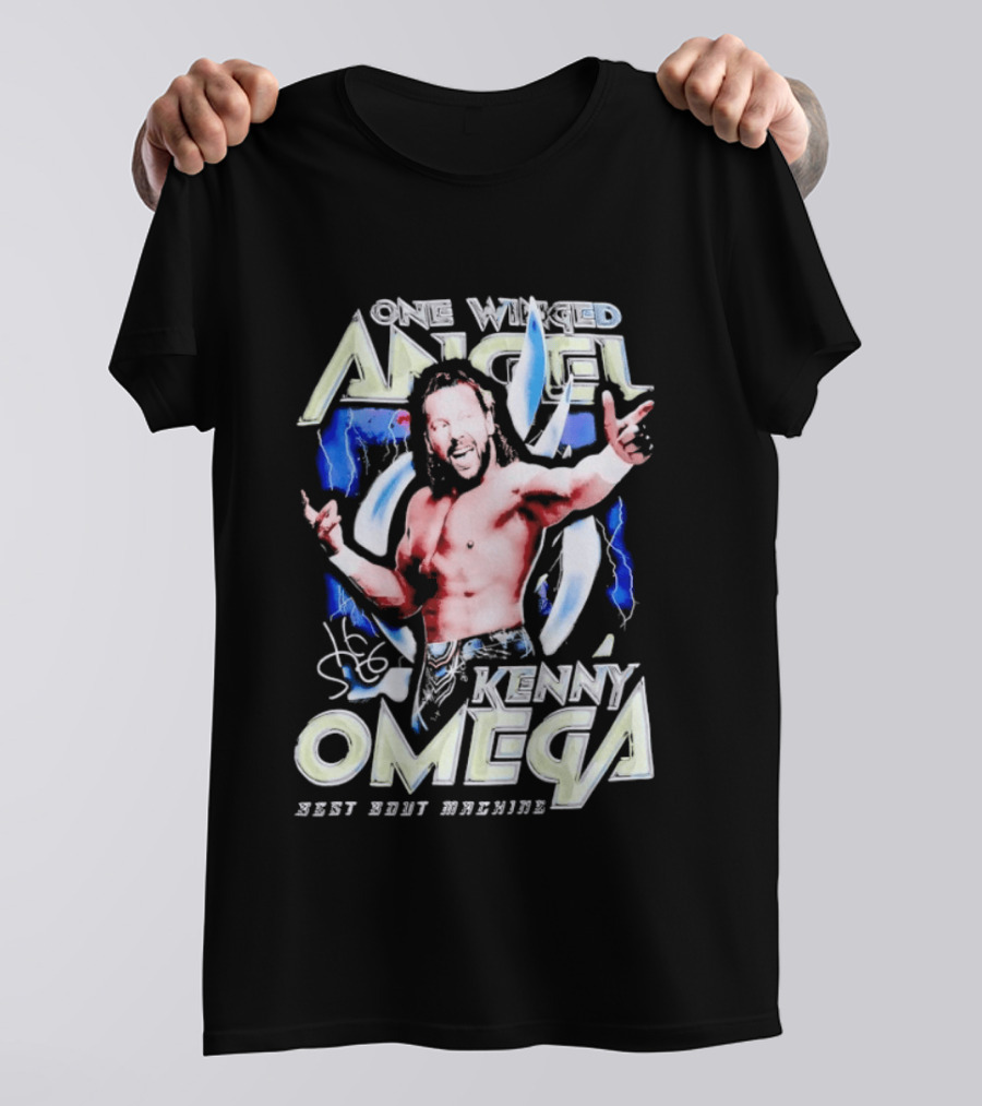 Kenny Omega One Winged Angel Best Bout Machine All Elite Wrestling T-Shirt