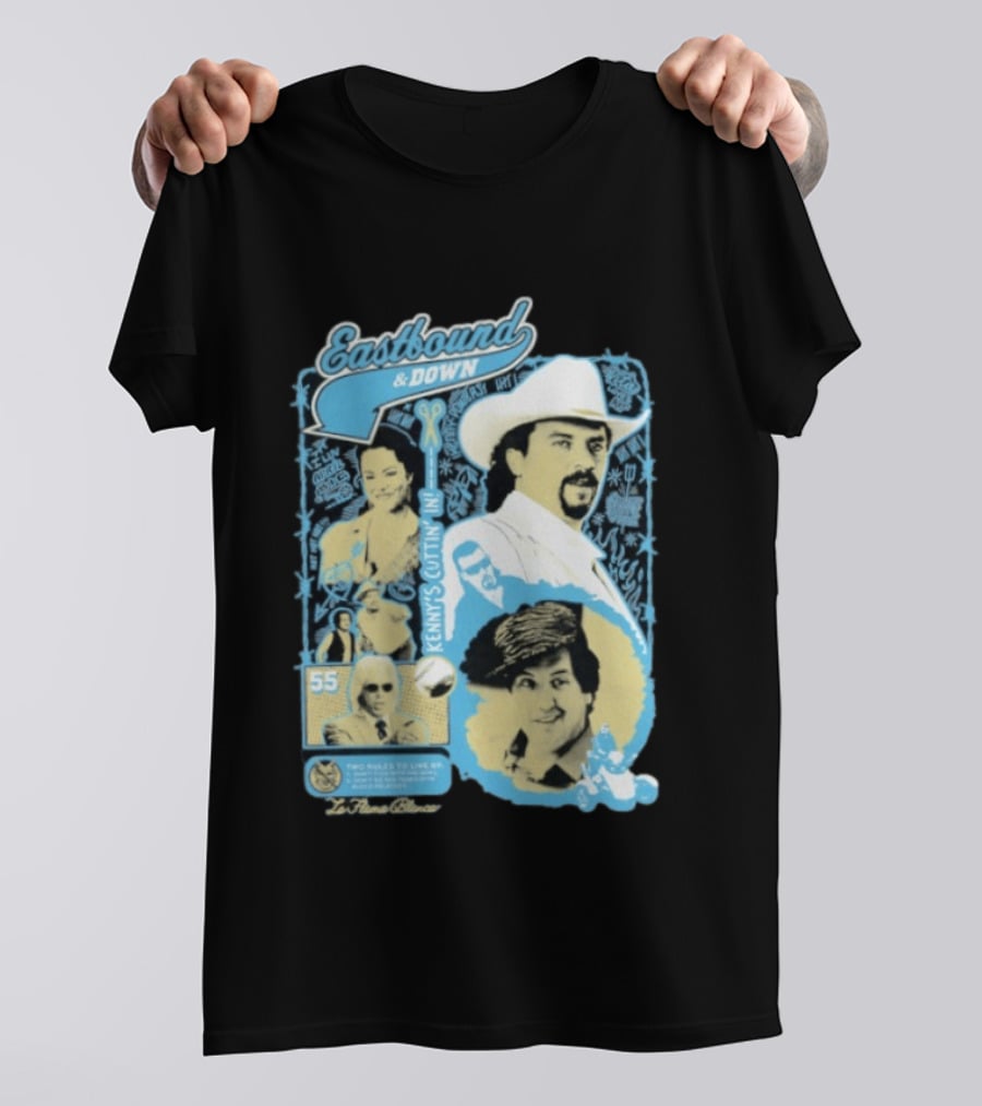 Eastbound And Down Kenny's Cuttin' In Two Rules To Live By T-Shirt