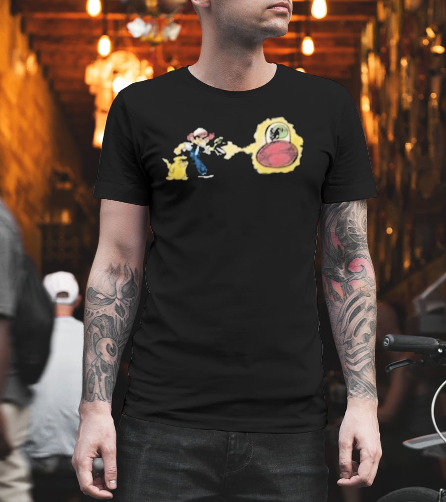 Pikachu And Ash Ketchum Adventure Pokémon T-Shirt