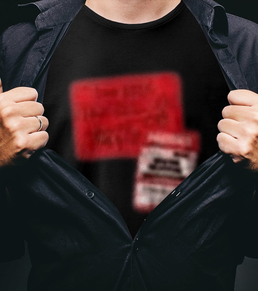 Revealed Clothing Hardwell Sticker Tour 2026 Red Visions T-Shirt