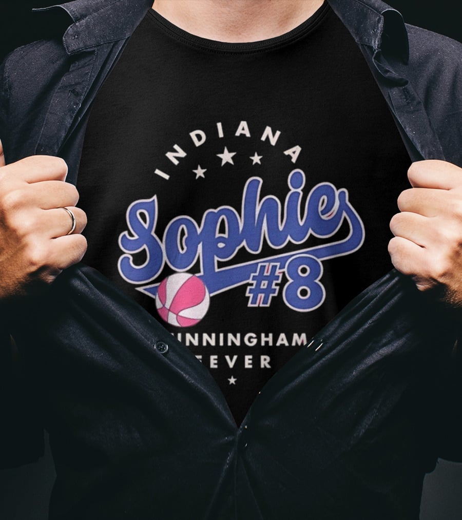 Indiana Fever Sophies 8 Cunningham Fever T-Shirt
