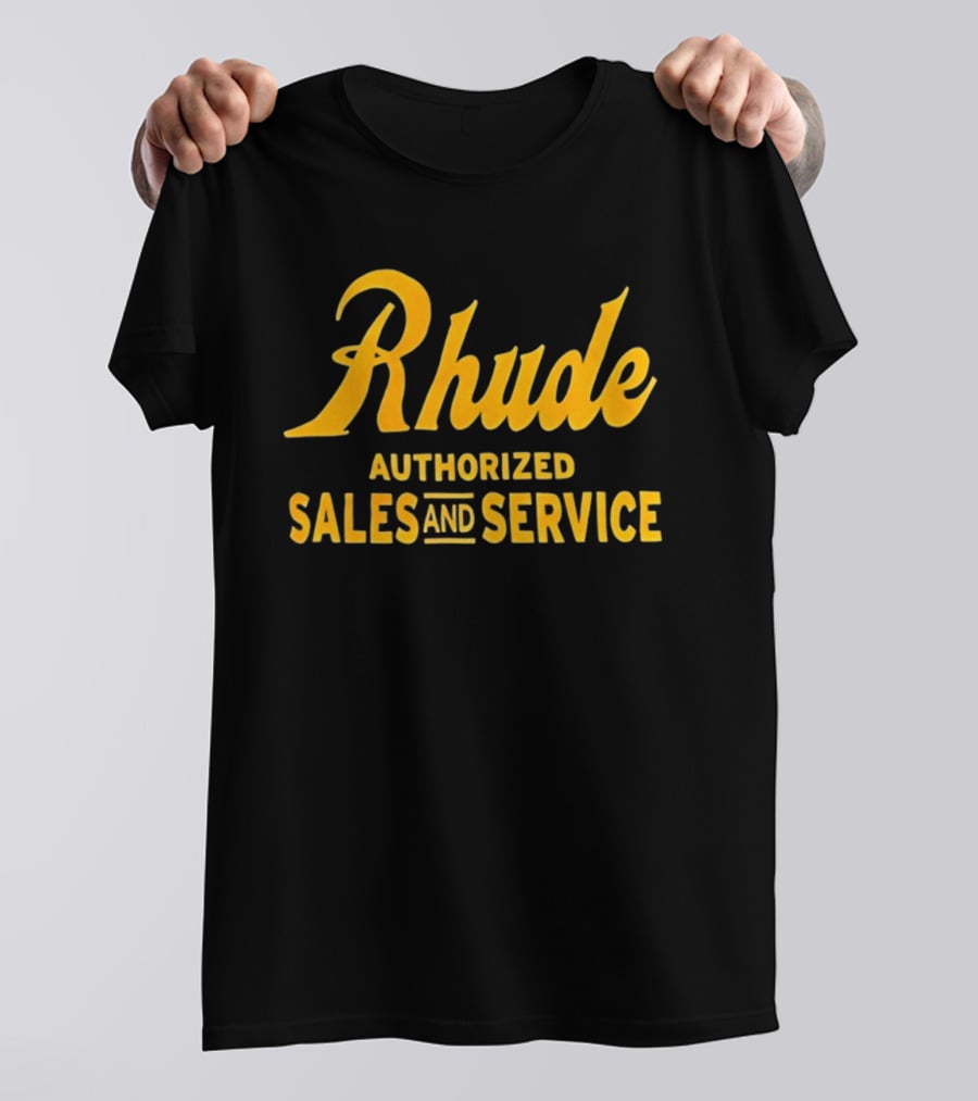 Rhude Authorized Sales And Service T-Shirt