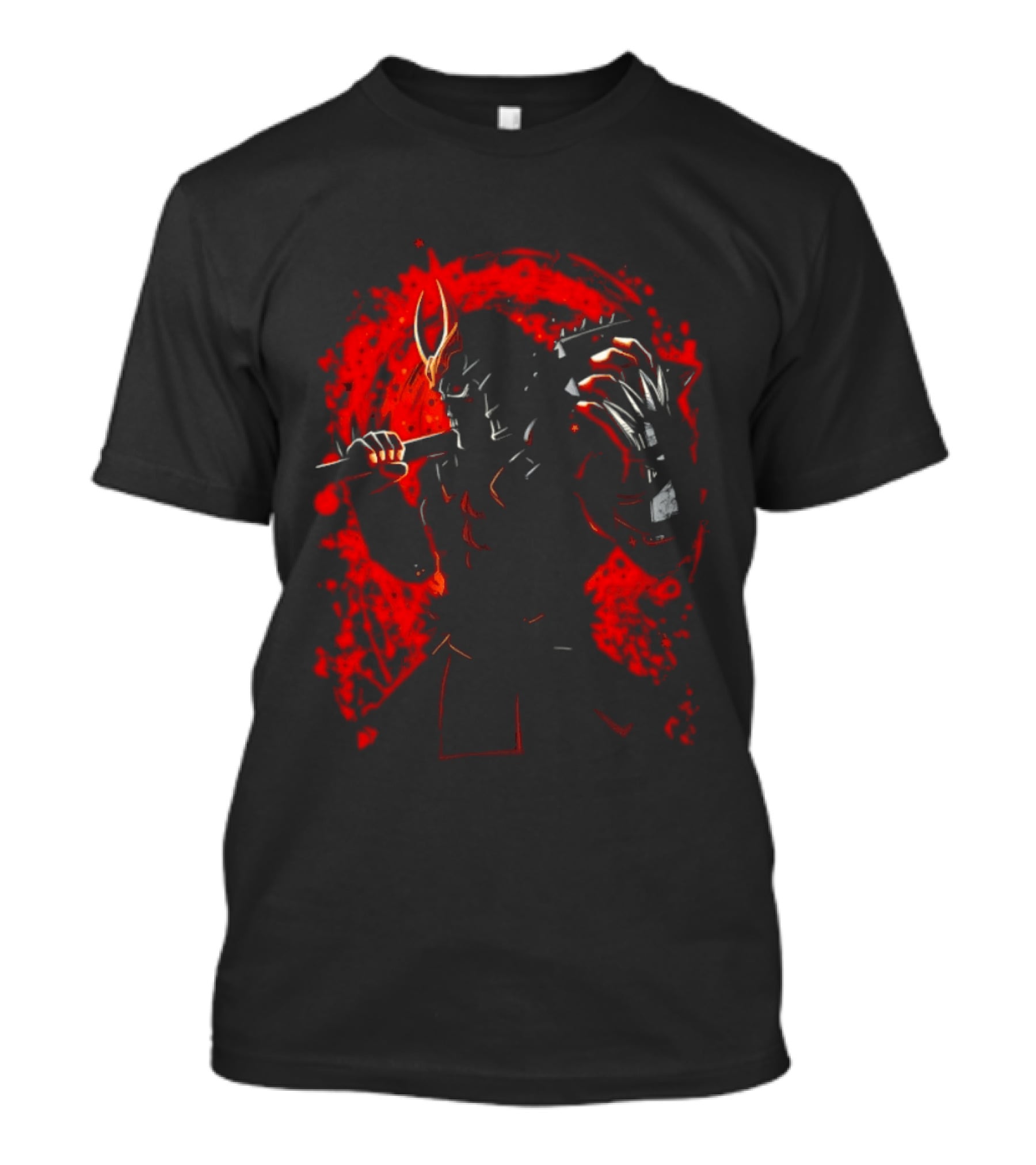 Shao Kahn Mortal Kombat Emperor Of Outworld Warrior Red T-Shirt