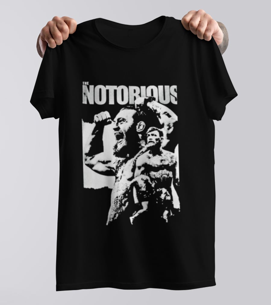 Notorious Conor McGregor UFC Fighter Fist Iconic Stance T-Shirt