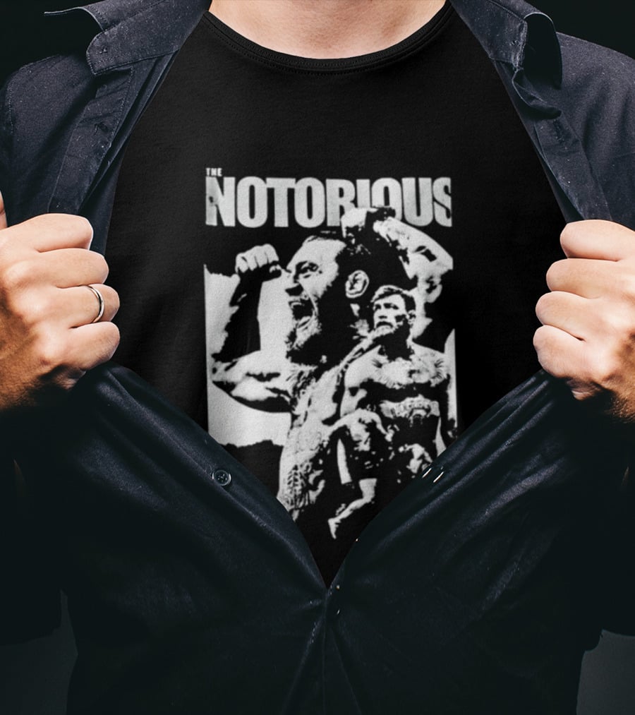 Notorious Conor McGregor UFC Fighter Fist Iconic Stance T-Shirt
