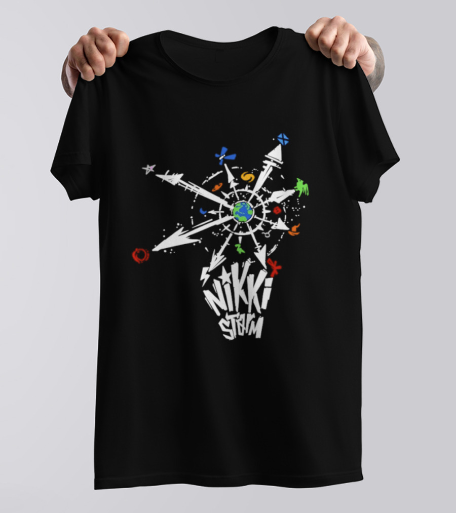 Nikki Storm Best In The Galaxy Star Map T-Shirt