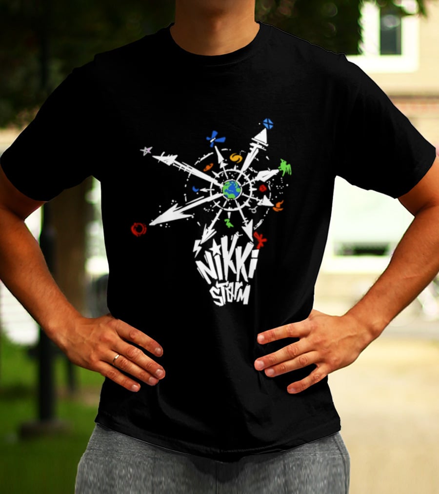 Nikki Storm Best In The Galaxy Star Map T-Shirt