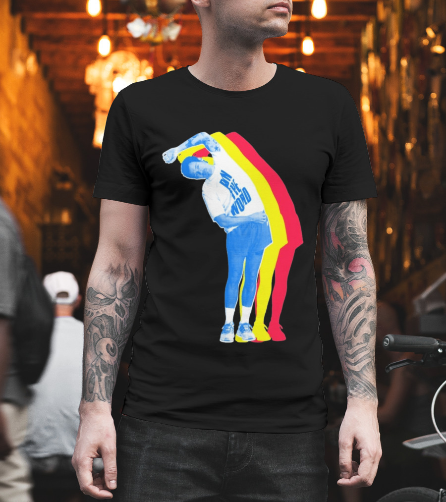 BNLDFWD Stretch Harry Retro Colorful Fitness Vibes T-Shirt