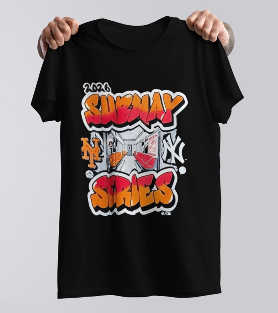 2026 Subway Series New York Yankees Vs Mets Baseball T-Shirt