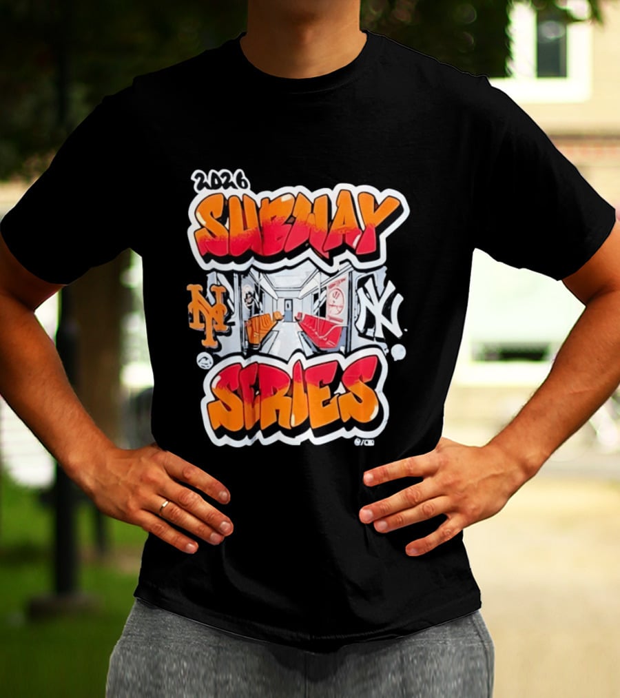 2026 Subway Series New York Yankees Vs Mets Baseball T-Shirt