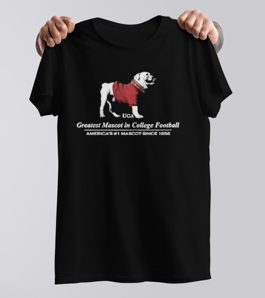 UGA Georgia Bulldogs Greatest Mascot In College Football Since 1956 T-Shirt