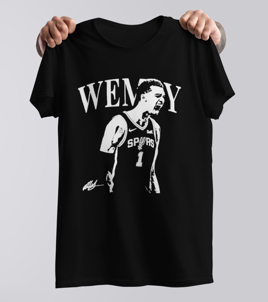 Wemby Spurs Basketball Victor Wembanyama Go Spurs Go T-Shirt