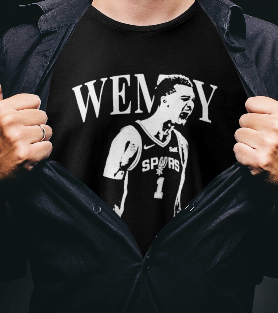 Wemby Spurs Basketball Victor Wembanyama Go Spurs Go T-Shirt