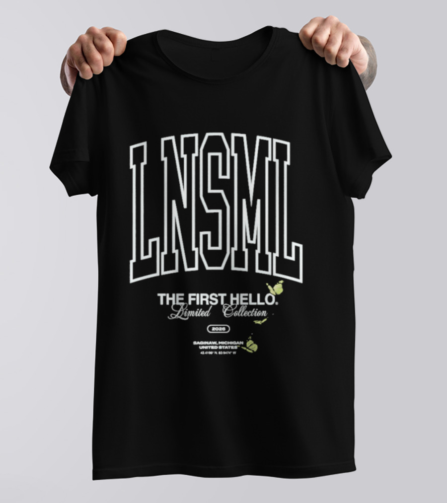 LANSMI The First Hello Limited Collection 2026 Officially Licensed T-Shirt