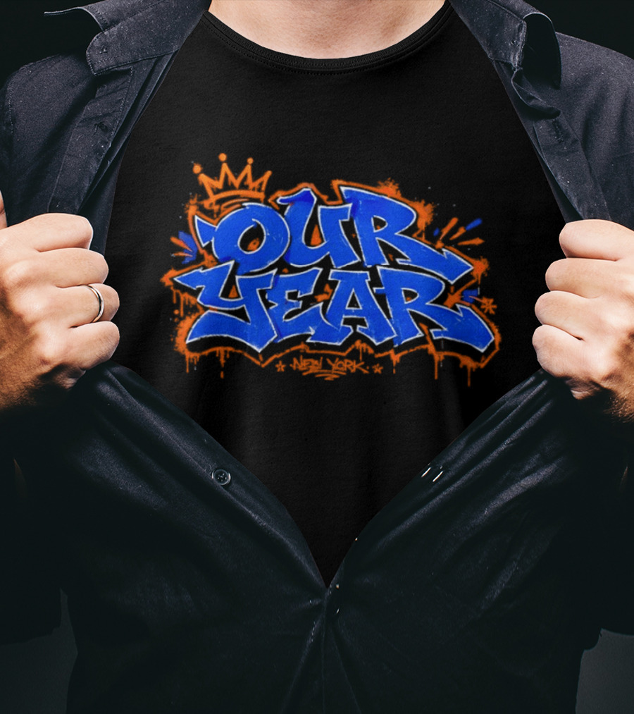 New York Our Year Basketball Street T-Shirt