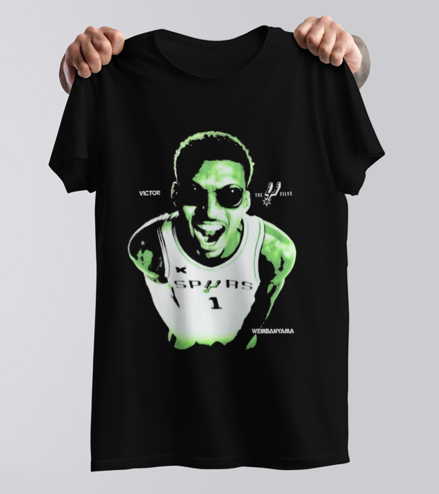 Victor Wembanyama Wemby Alien Spurs NBA 1 T-Shirt