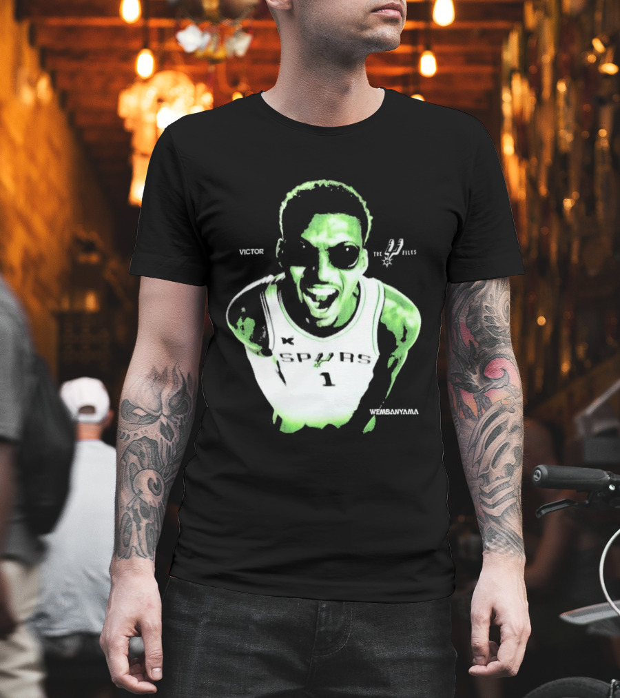 Victor Wembanyama Wemby Alien Spurs NBA 1 T-Shirt