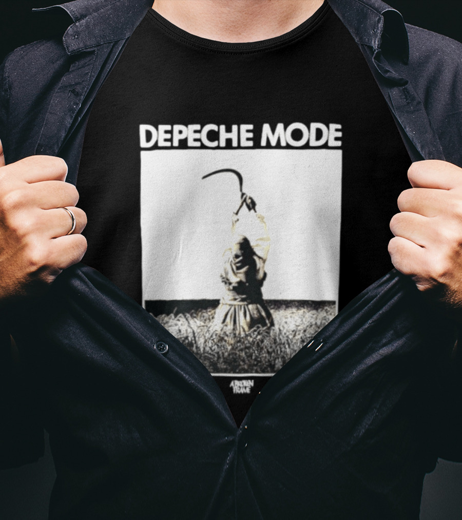 Depeche Mode A Broken Frame Album Wheat Field Scythe Image T-Shirt