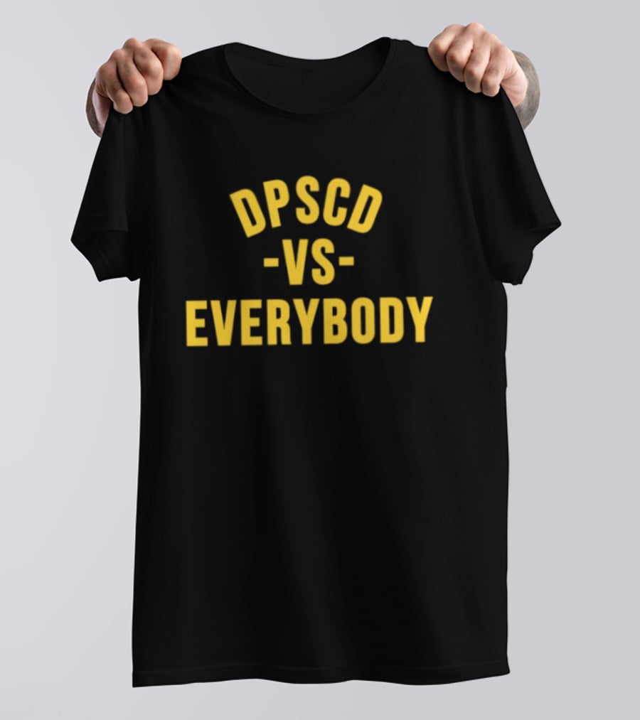 DPSCD Vs Everybody Detroit Public Schools Community District Spirit T-Shirt