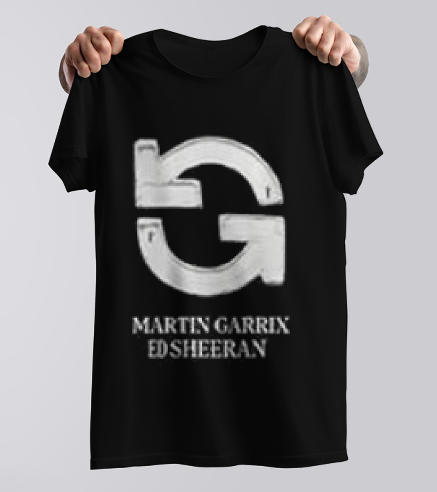 Martin Garrix Ed Sheeran Repeat It Black Edition 2026 Collaboration T-Shirt
