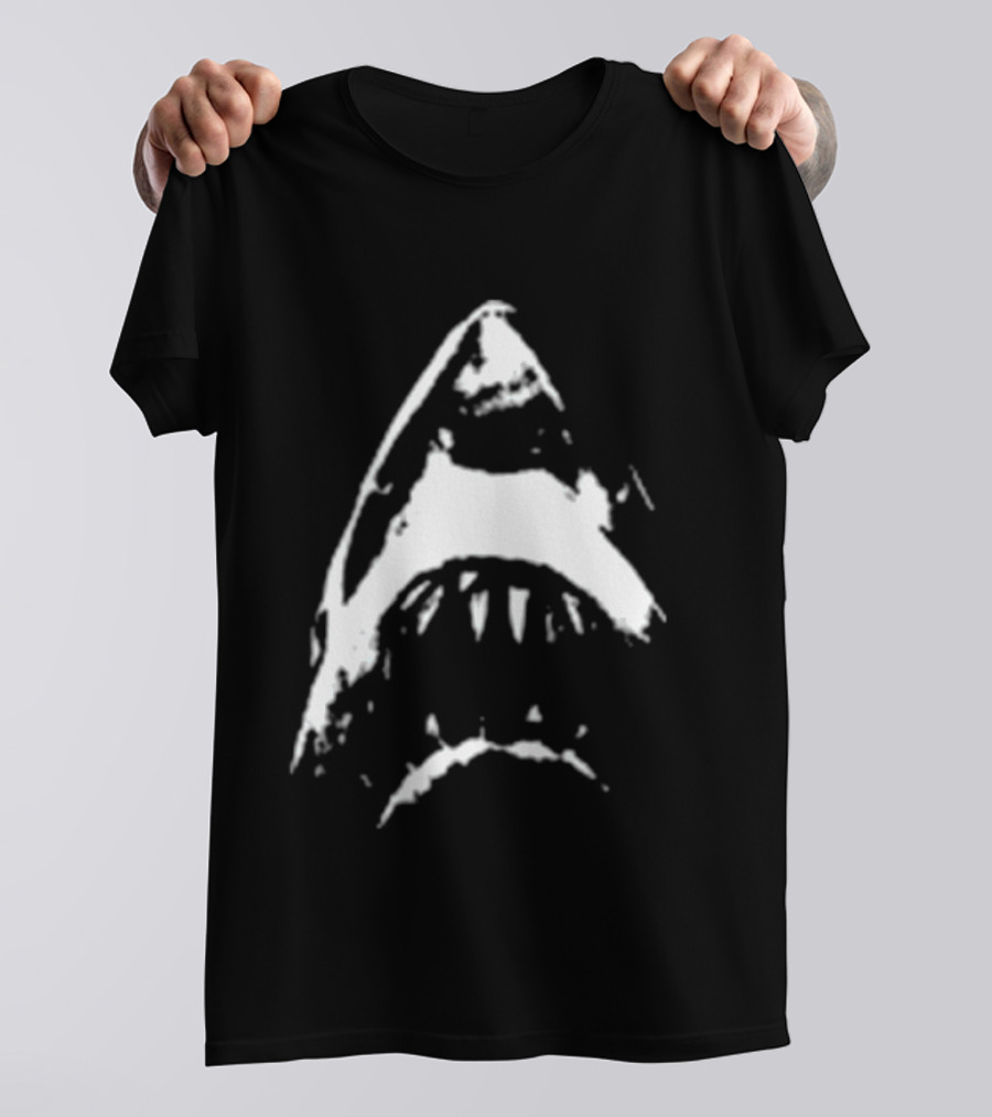 Out Of Time Studio Jaws Terror Promo Shark Teeth T-Shirt