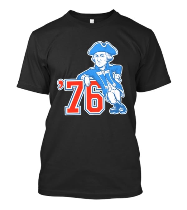 George Washington Bicentennial 1776 1976 Retro Style Patriot T-Shirt