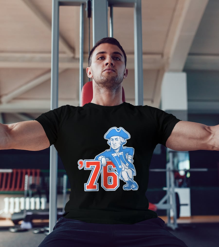 George Washington Bicentennial 1776 1976 Retro Style Patriot T-Shirt