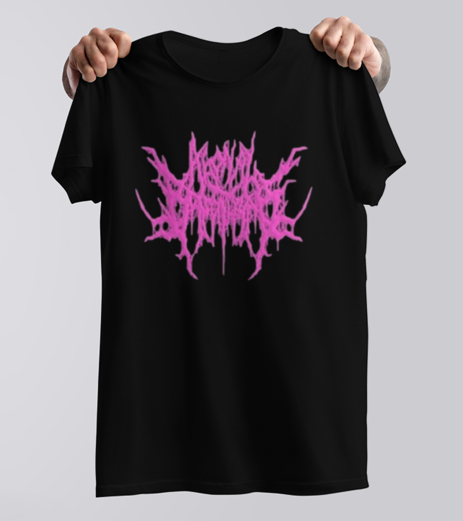 Reality Fade Agonal Breathing Pink Distorted T-Shirt