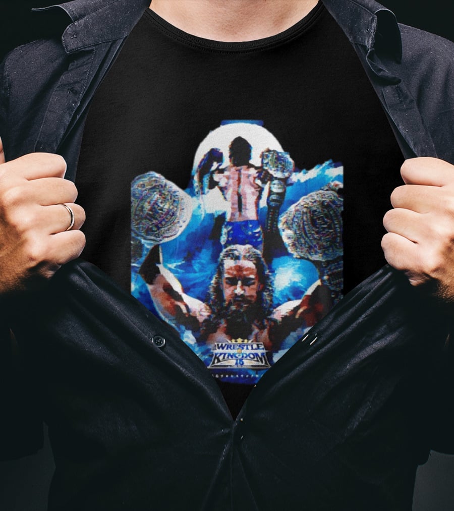 Wrestle Kingdom 15 Jay White Champion Victory T-Shirt