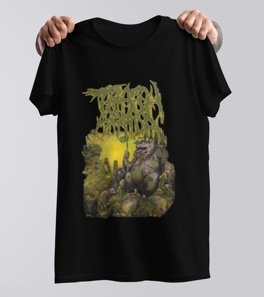 Reality Fade Trash Panda Putrid God Fantasy Art Pawns T-Shirt