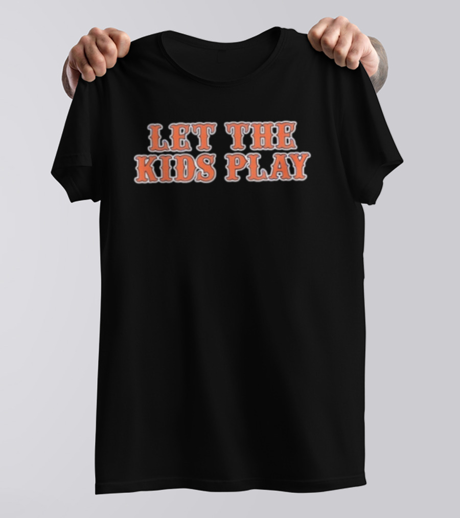 Let The Kids Play New York Mets T-Shirt