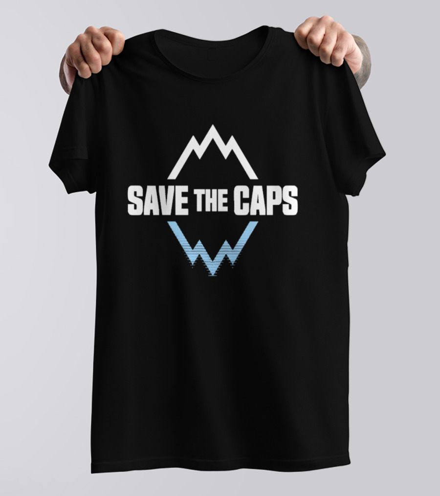 Save The Caps Vancouver Whitecaps FC Mountain T-Shirt