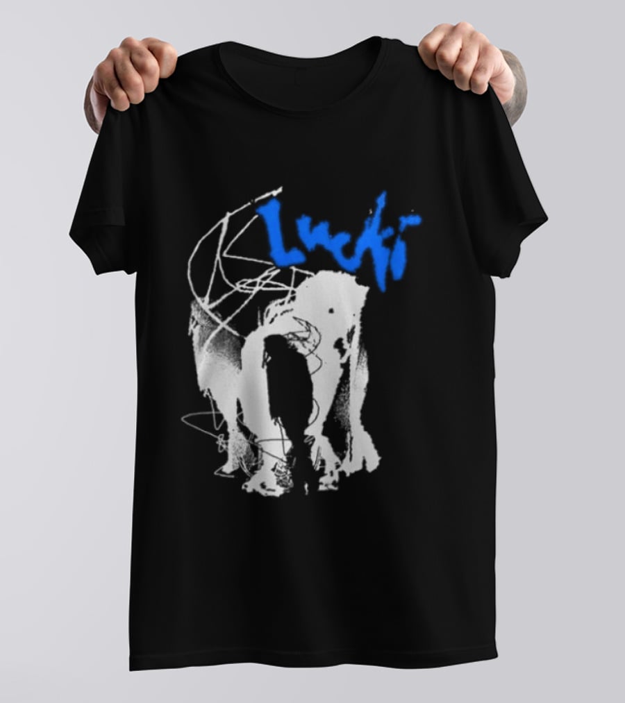 Lucki Bad Influence Tour 2026 Limited Edition Black T-Shirt