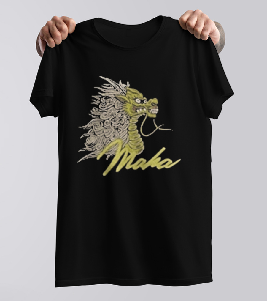 Shelflife Maharishi Year Of The Fire Dragon Motif Make T-Shirt