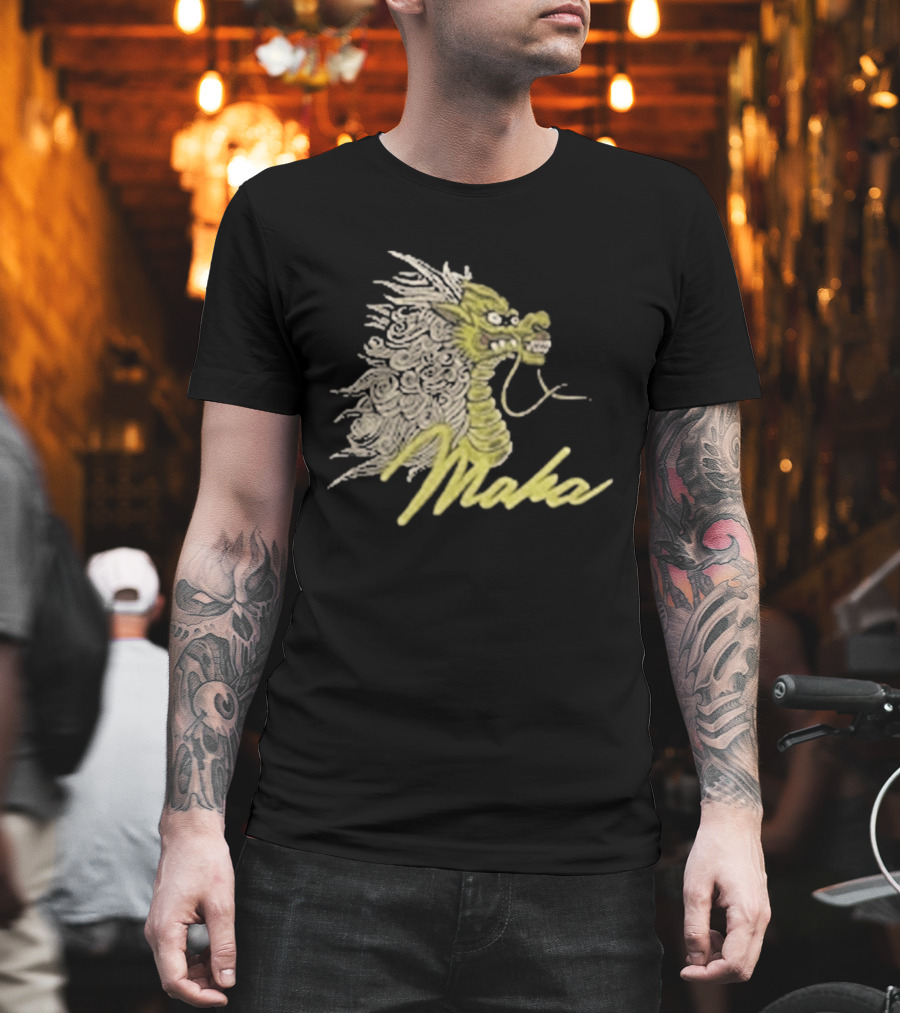 Shelflife Maharishi Year Of The Fire Dragon Motif Make T-Shirt