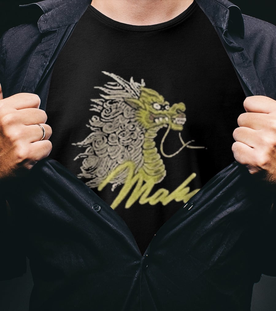 Shelflife Maharishi Year Of The Fire Dragon Motif Make T-Shirt