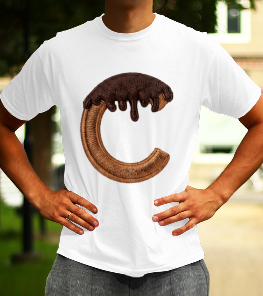 2026 Cubs Chocolate Dipped C Embroidery T-Shirt