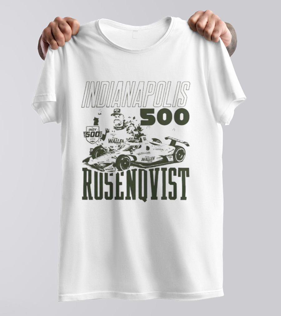 Indianapolis 500 Rosenqvist Racing Champion Car 2026 T-Shirt