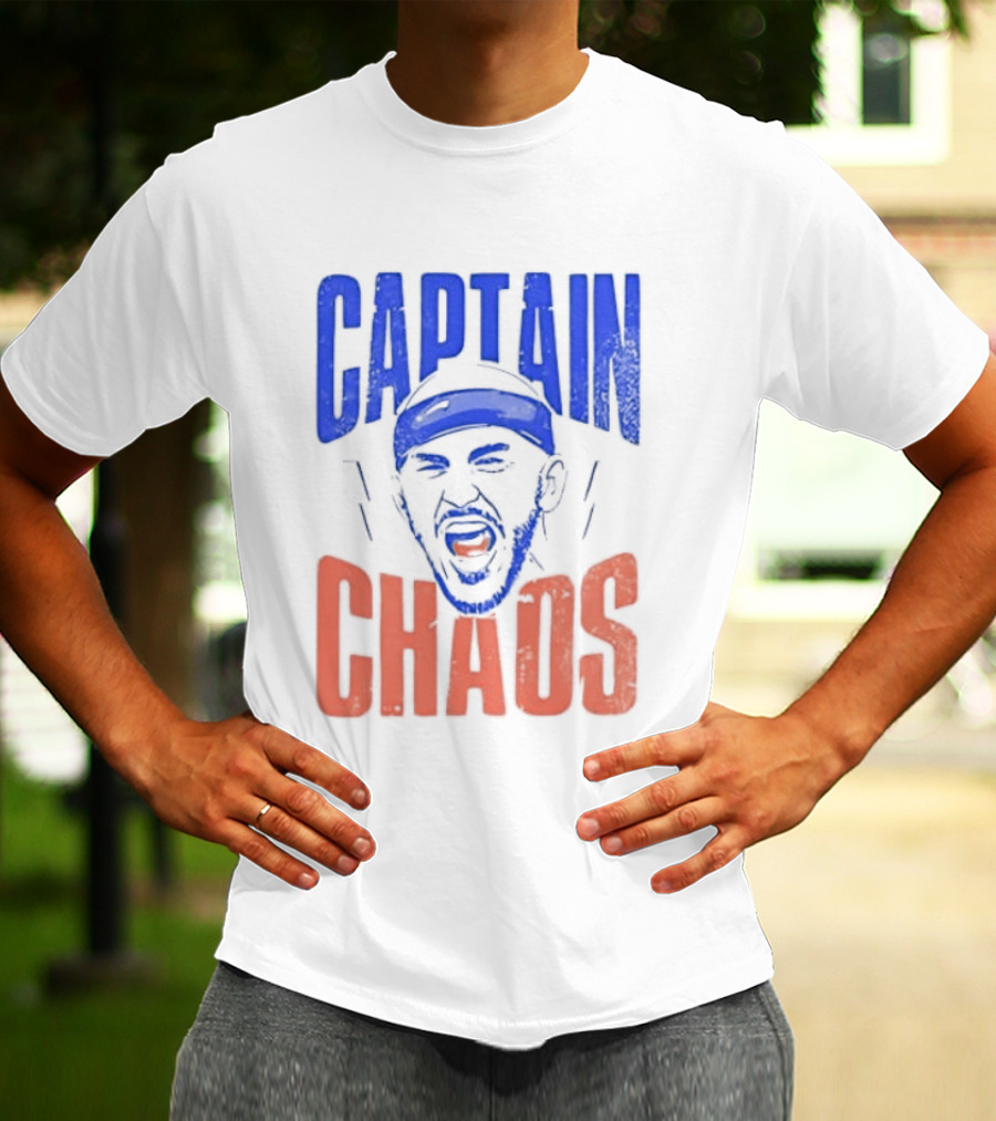 Alex Caruso Captain Chaos OKC Thunder NBA Basketball T-Shirt