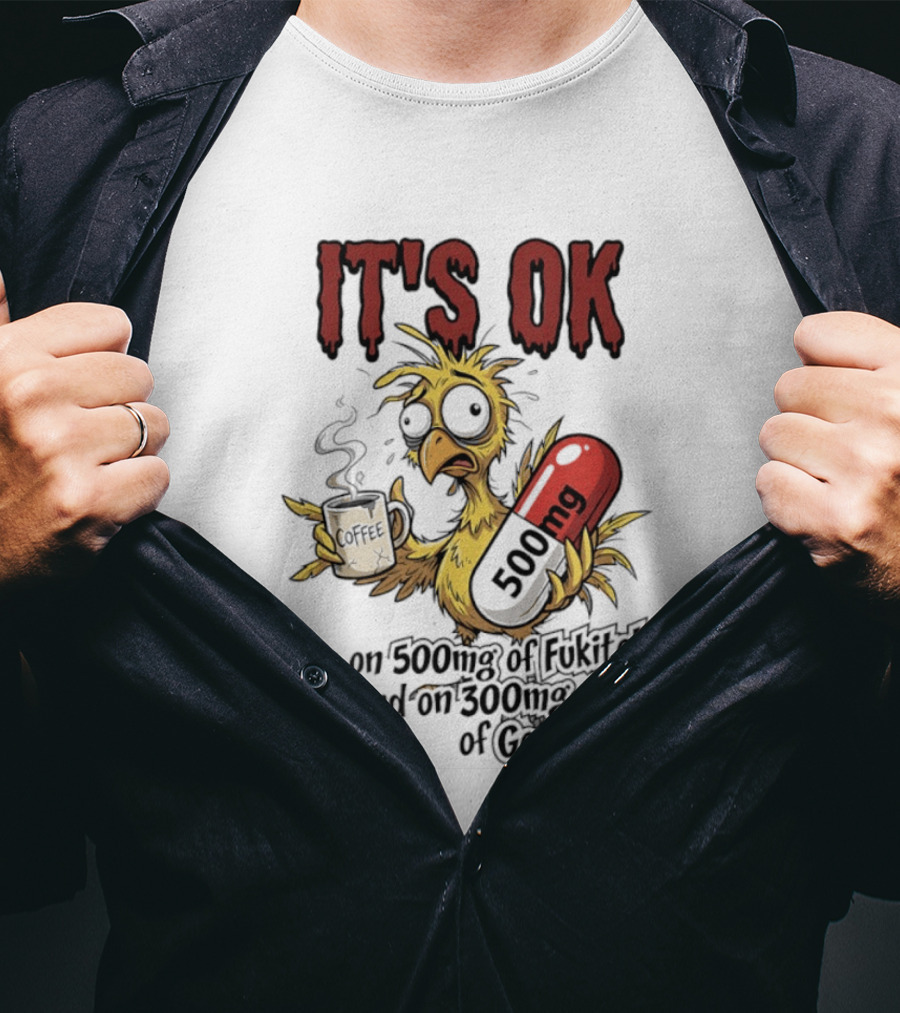 It's Ok Chicken 500mg Fukitol 300mg Gosukadik T-Shirt
