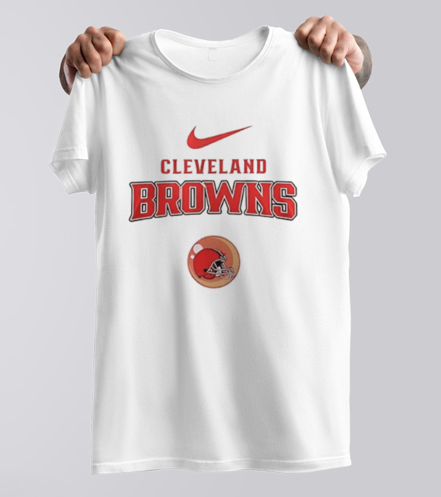 Cleveland Browns Nike Goku Dragon Ball Z Two Sided T-Shirt