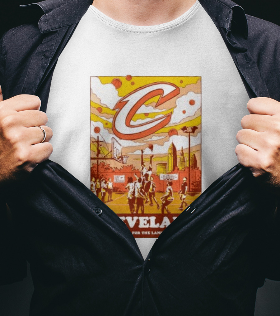 Cleveland Cavaliers Cavs Let Em Know For The Love For The Land T-Shirt