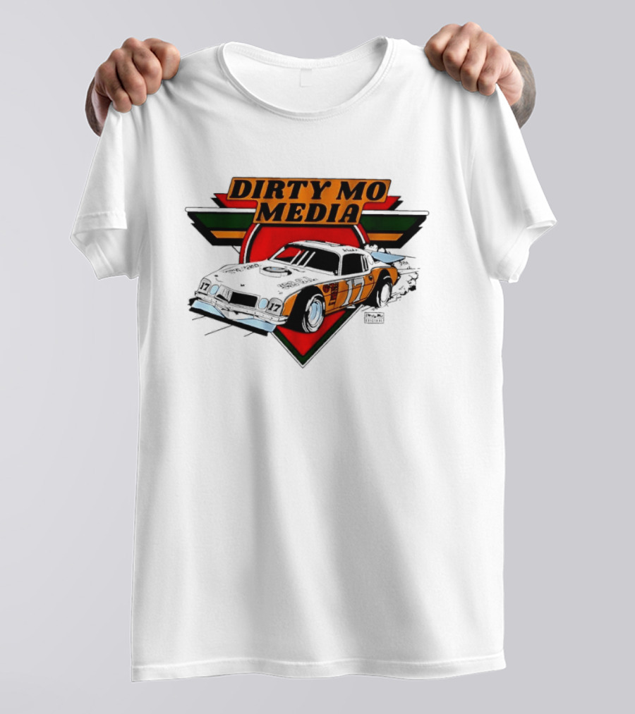 Dirty Mo Media NASCAR Stock Car Dale Earnhardt Jr. Original 17 350 CI T-Shirt