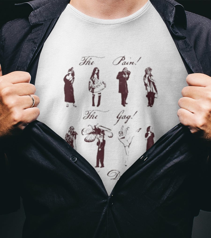 Emei Characters Of The Opera Pain Joy Drama T-Shirt