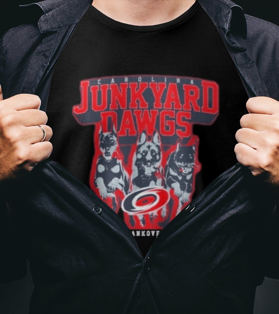 Carolina Junkyard Dawgs Hall Stankoven Blake Hurricanes T-Shirt