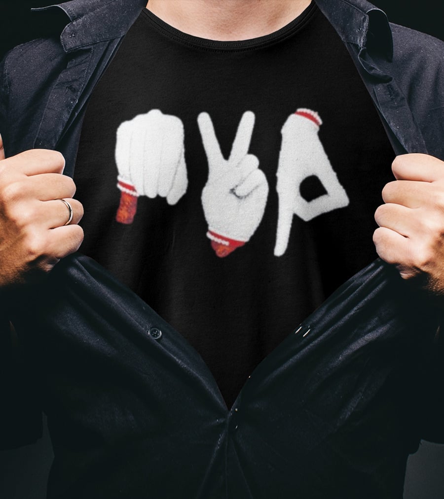 OKC Thunder Shai Gilgeous Alexander SGA MVP Hand Gesture T-Shirt